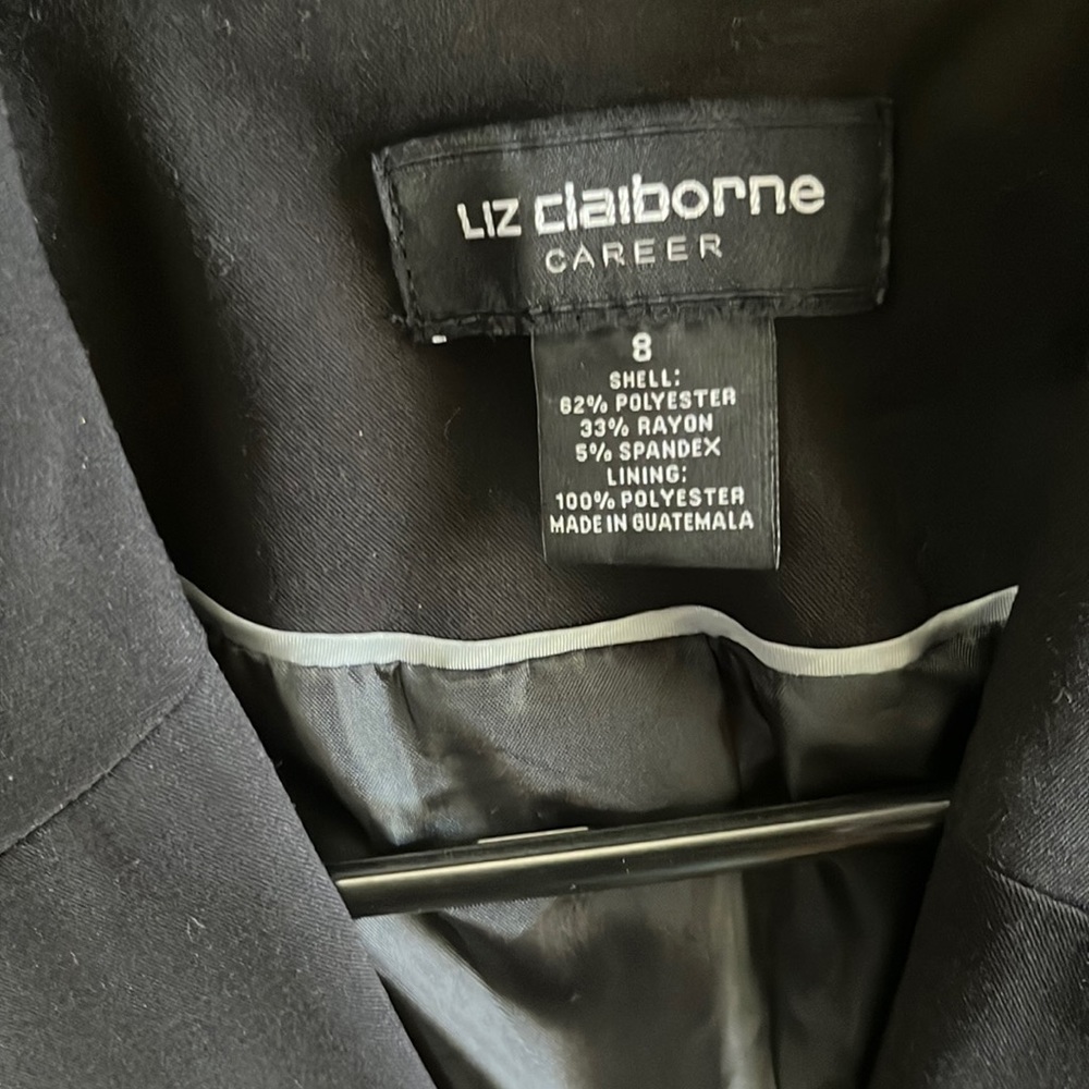 Career clothing a day at the office black size 8 Liz Claiborne